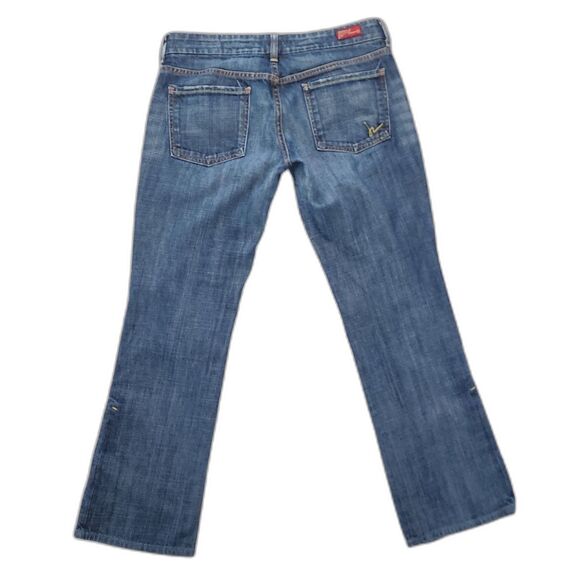 Citizens of Humanity Flare Leg Button Accent Jeans Size 30 x 29 - Picture 2 of 13